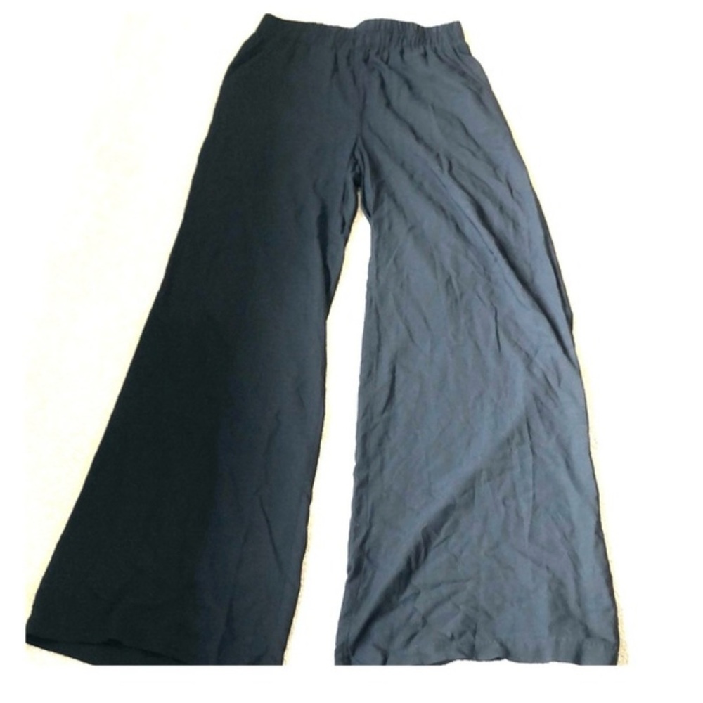 Neiman Marcus Black Relaxed Trousers